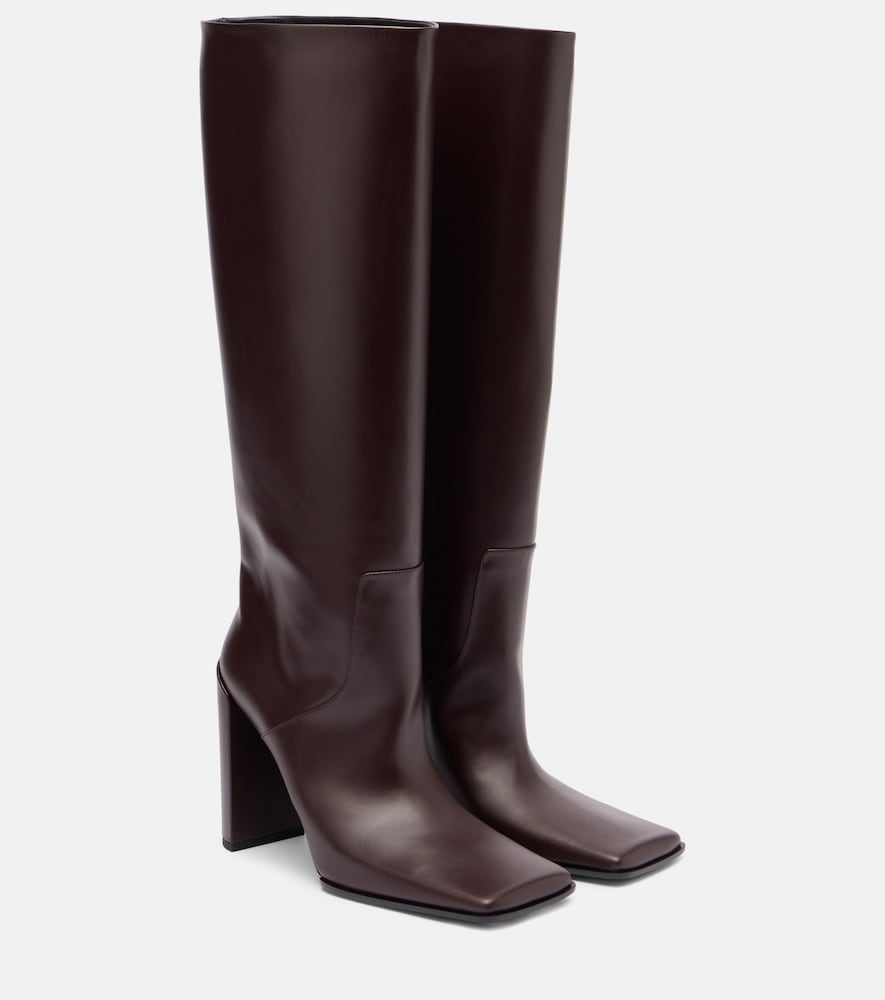 Alaia Alaïa Leather knee-high boots