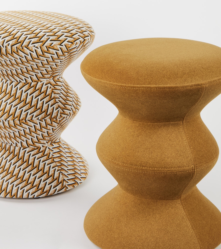 Polspotten Polspotten Zig Zag Stool 