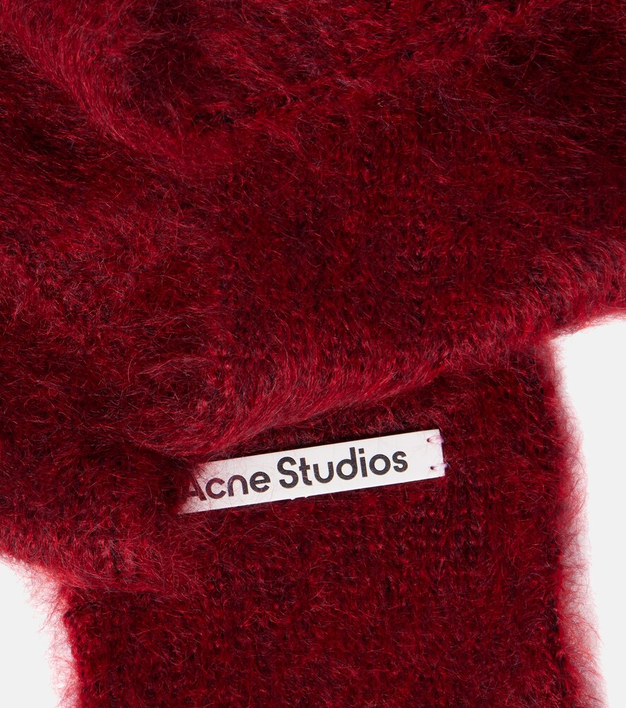  Acne Studios Acne Studios Schal Kinna Aus Mohair Und Wolle 