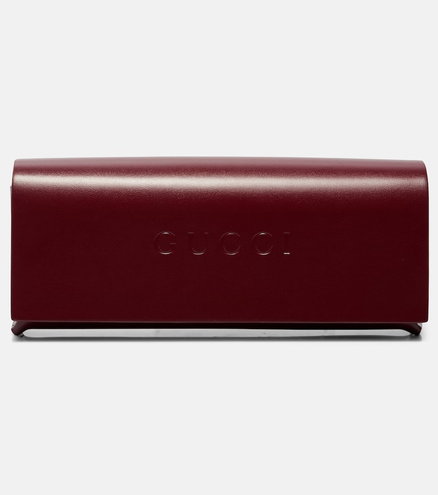 Gucci Optical Native Gg Square Sunglasses In Yellow