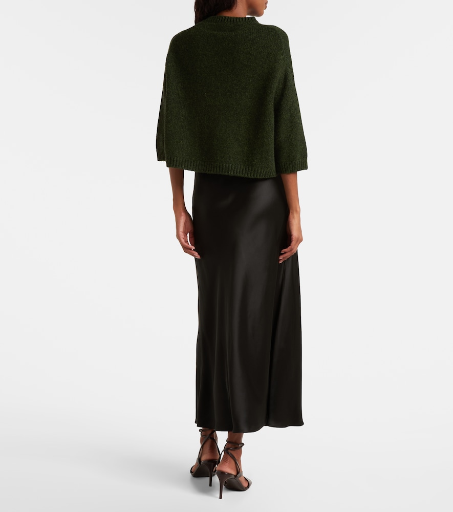 Sabina Cropped Cashmere Sweater