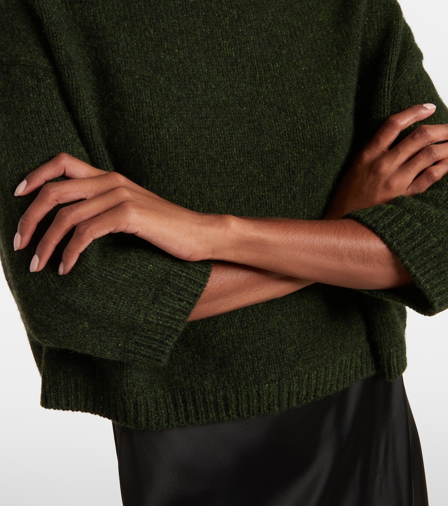 Sabina Cropped Cashmere Sweater