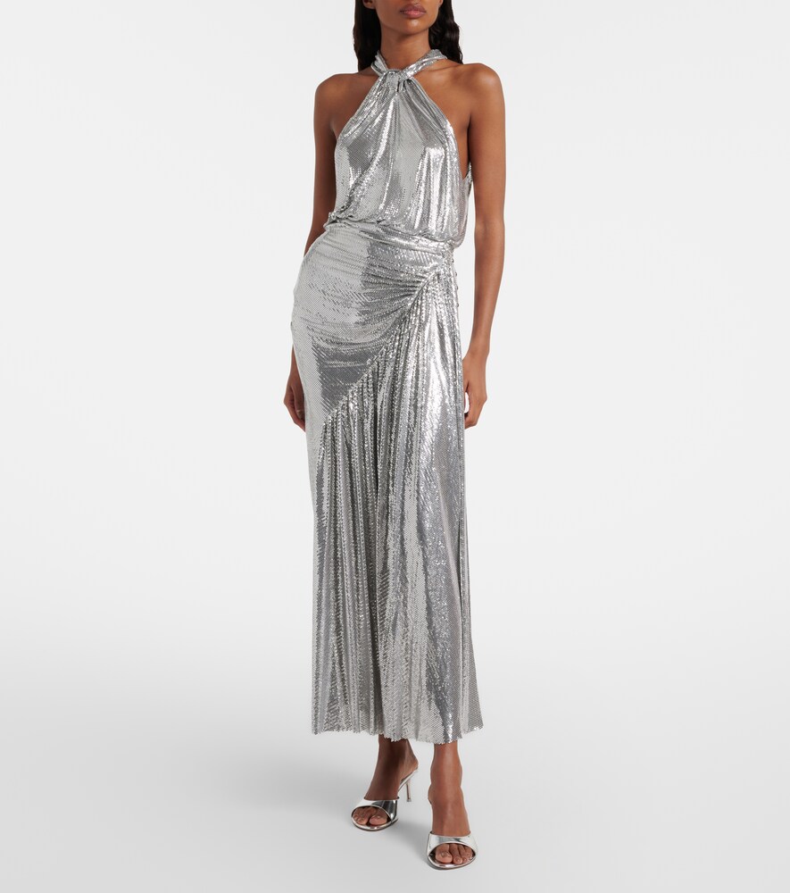 Rabanne Chainmail halterneck top