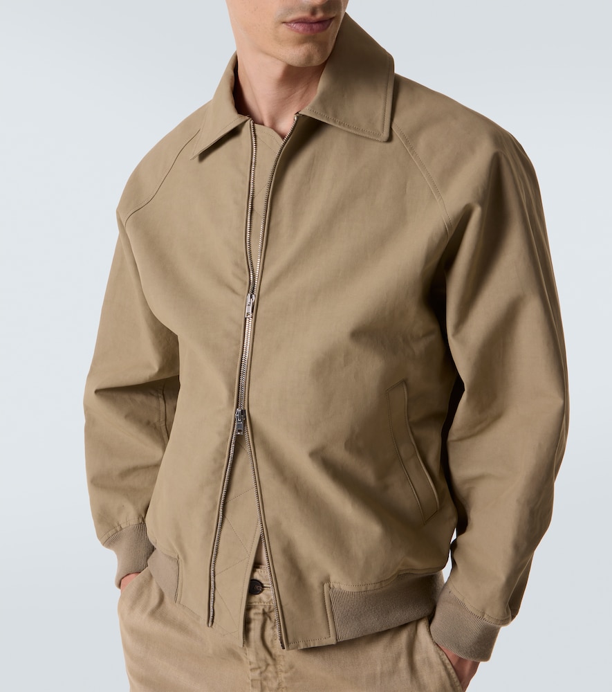  Calvin Klein Collection Calvin Klein Collection Ringo Cotton Blouson Jacket 