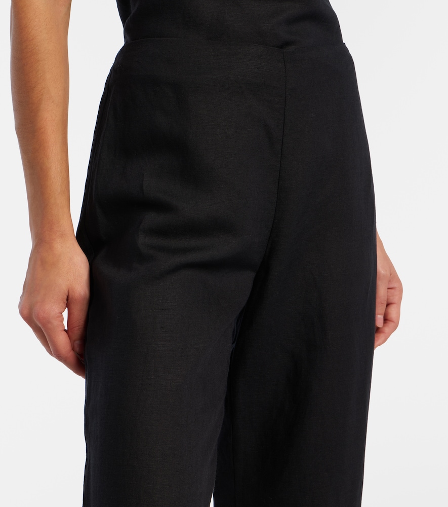  Staud Staud Cropped-hose Piha Aus Einem Leinengemisch 