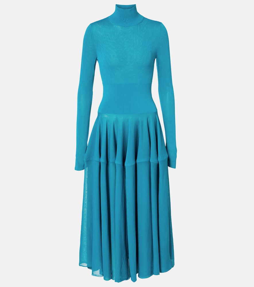Alaia Alaïa Turtleneck midi dress