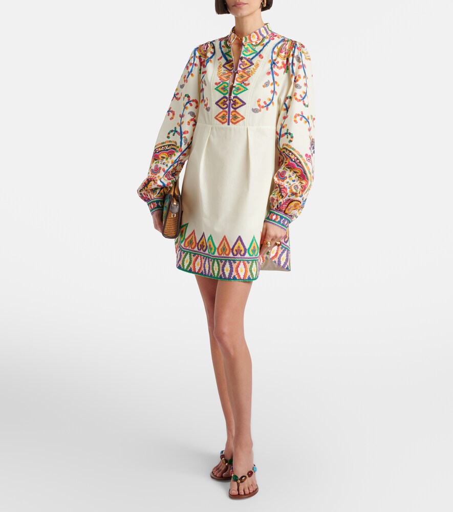  Etro Etro Bedrucktes Minikleid Aus Baumwolle 