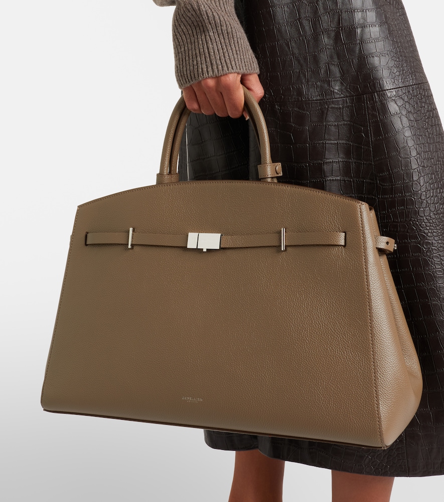 DeMellier Hudson leather top-handle bag