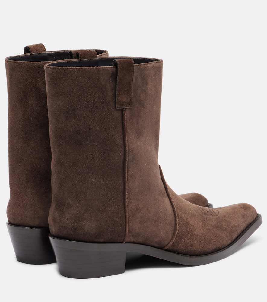  Khaite Khaite Clive 35 Suede Ankle Boots 
