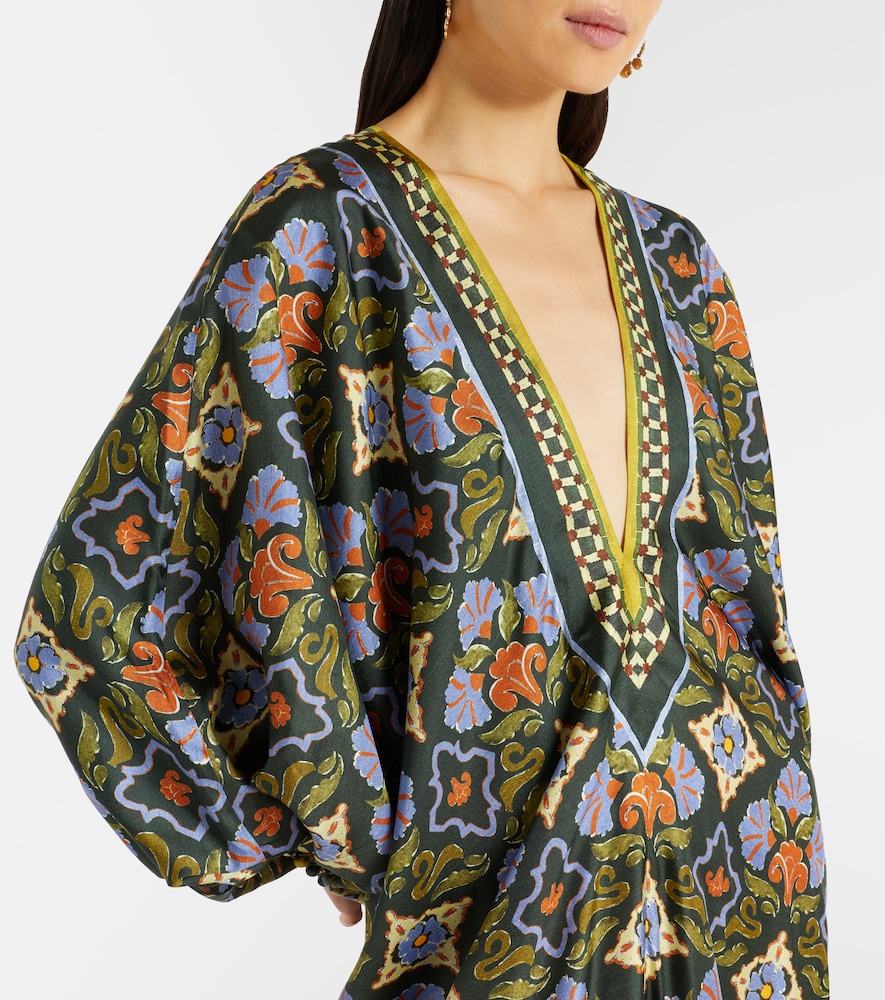  Alemais Alémais Kaftan Cece Aus Seide 