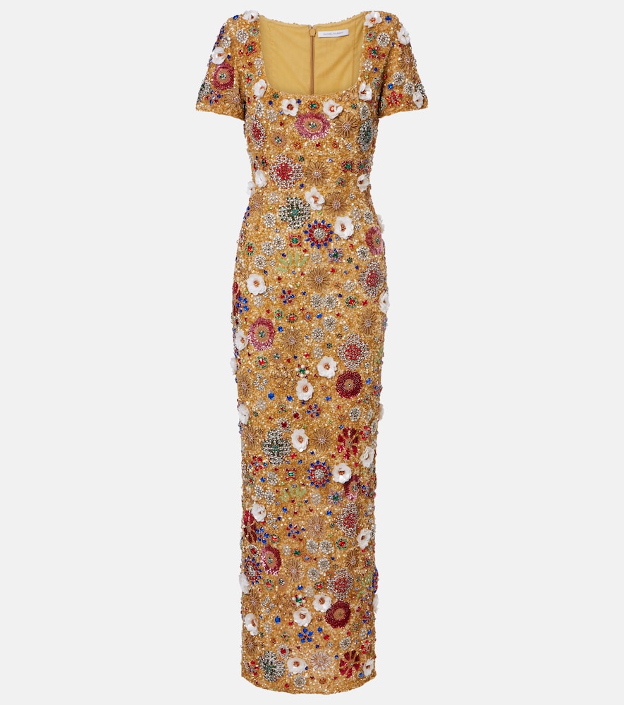 Rachel Gilbert Francesca embellished gown
