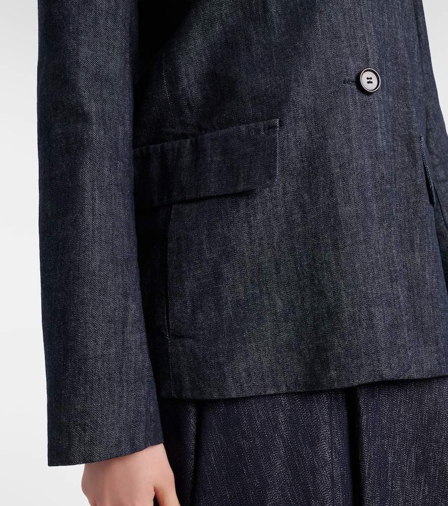  's Max Mara 's Max Mara Leone Denim Blazer 
