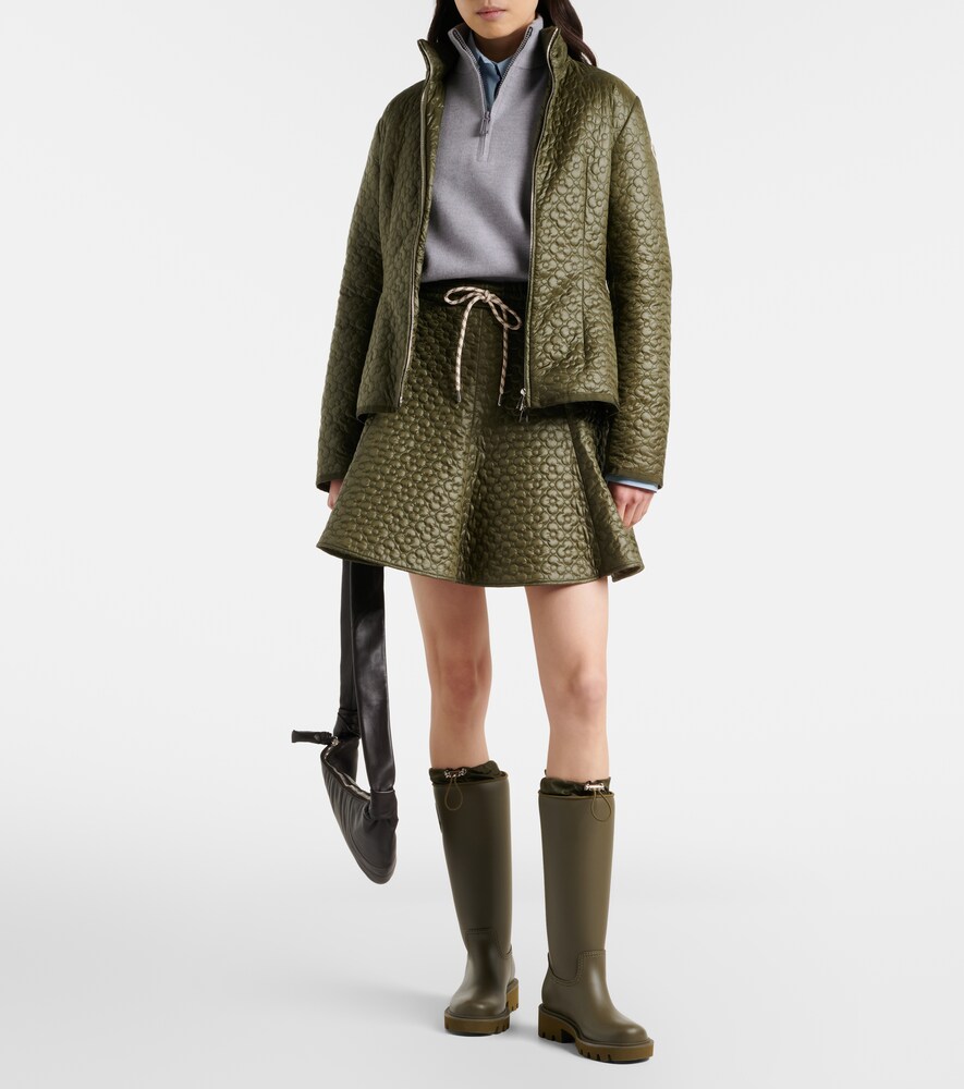 Moncler Geranium quilted down jacket