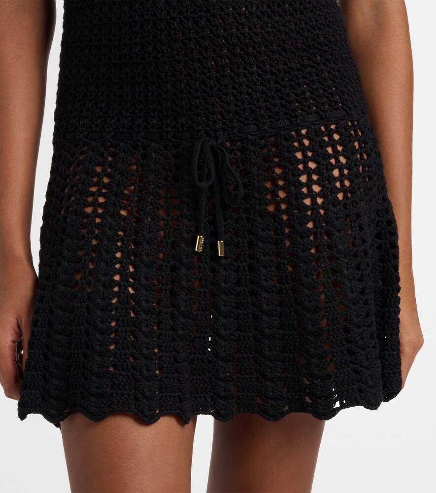  Melissa Odabash Melissa Odabash Bailey Knitted Cotton Minidress 