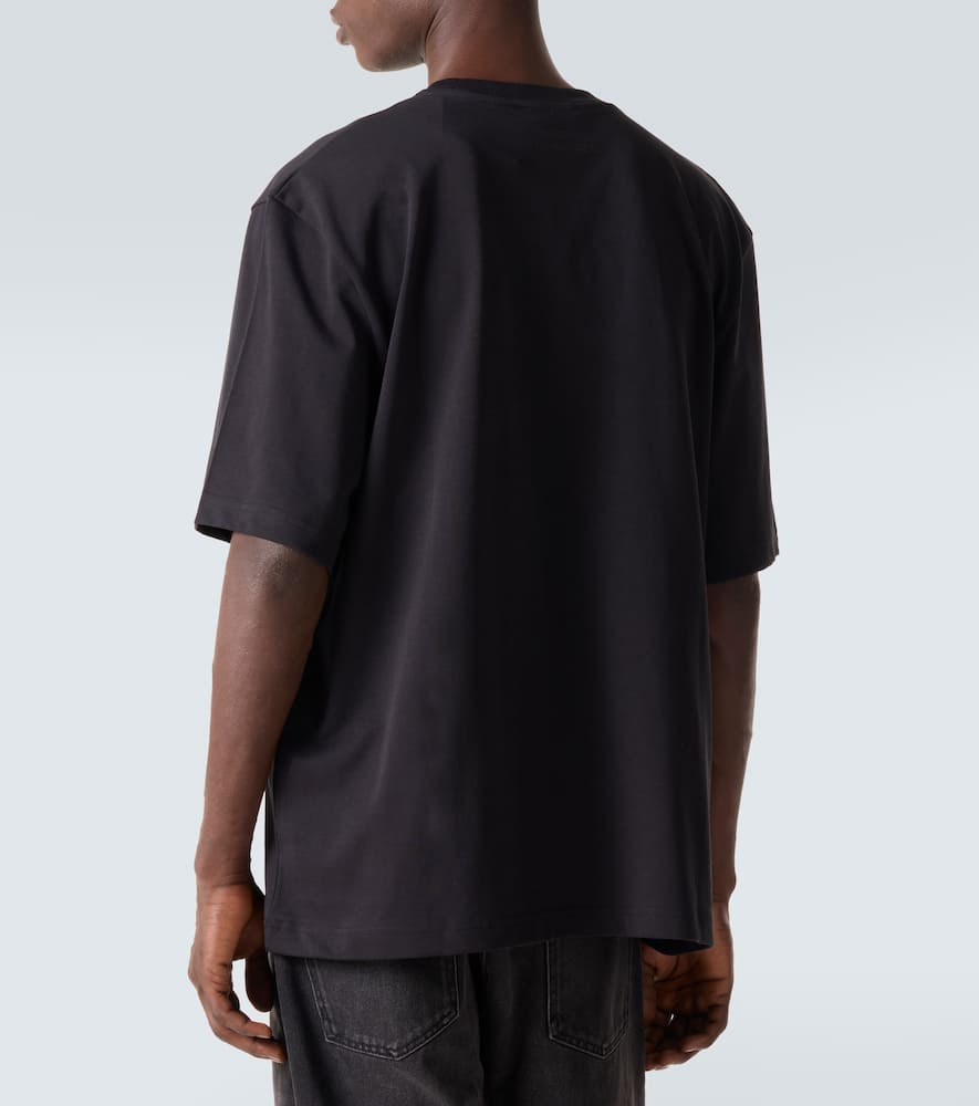 Studio Nicholson Cotton Jersey T-shirt In Black