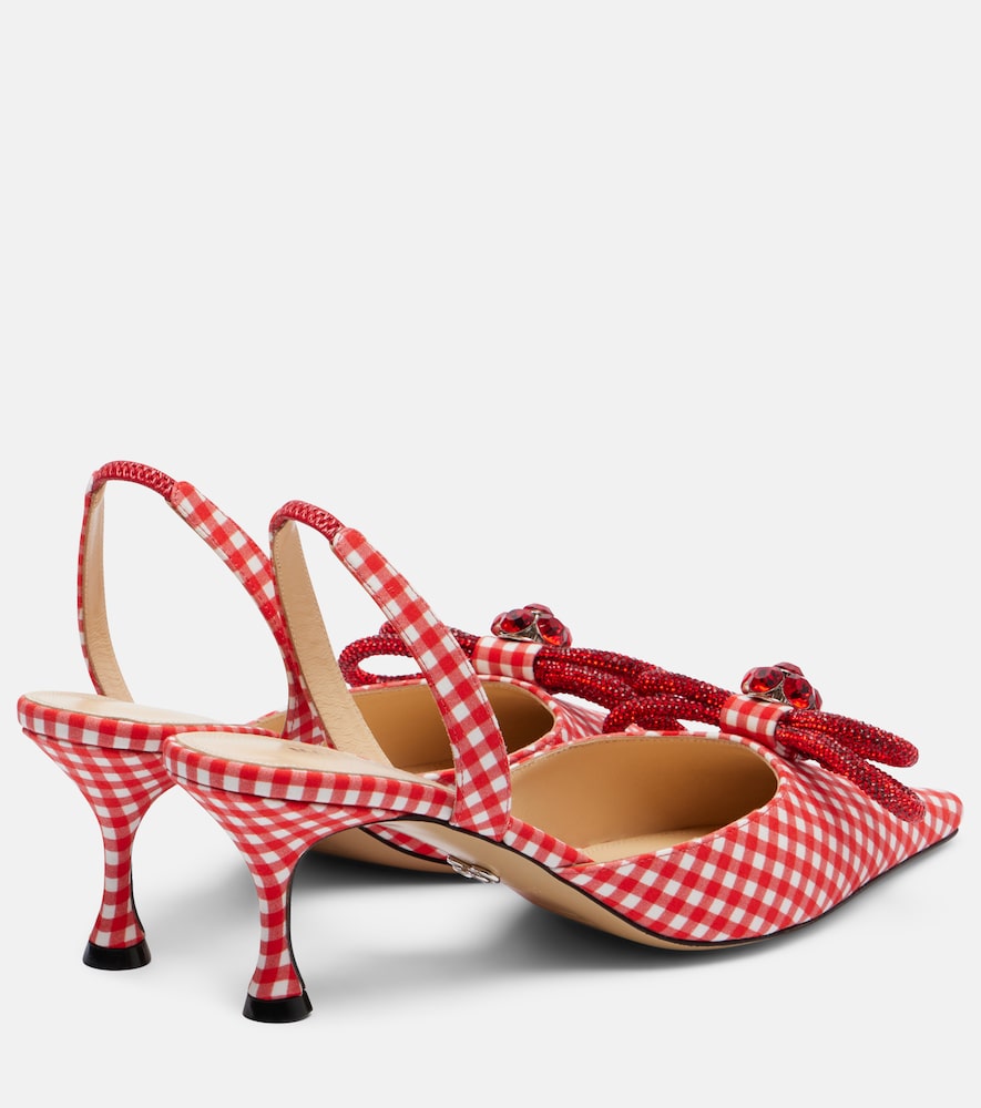  Mach & Mach Mach & Mach Slingback-pumps Double bow 