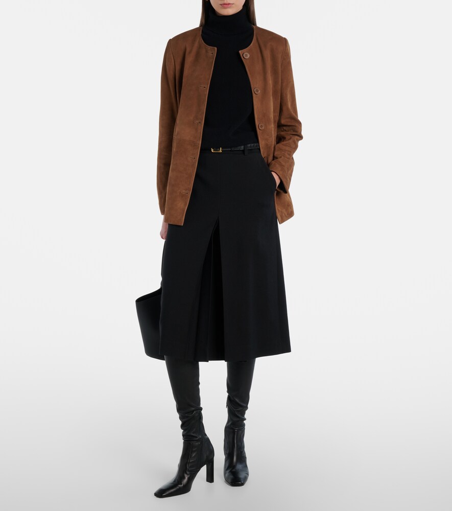 Nour Hammour Maud suede jacket