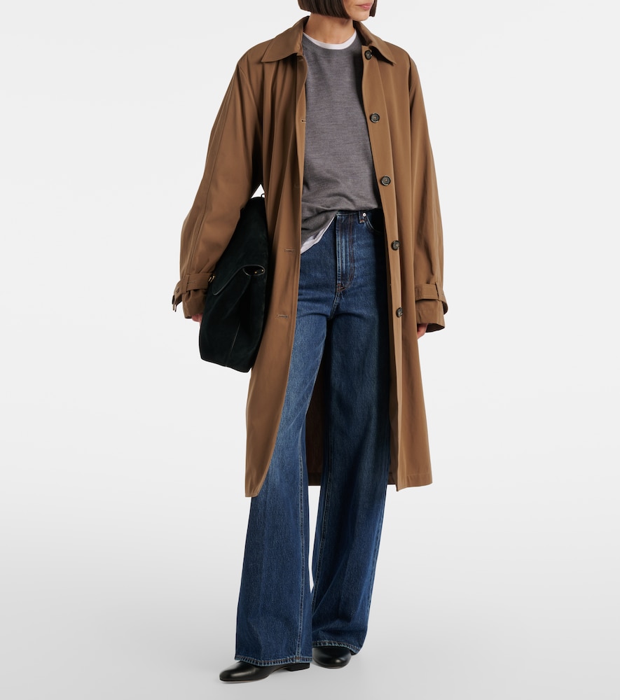 Toteme Belted cotton trench coat