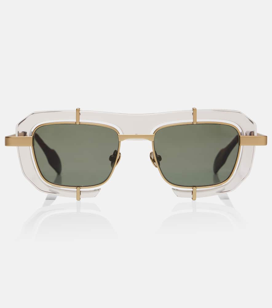 Jw Anderson Rectangular Sunglasses In Transparent