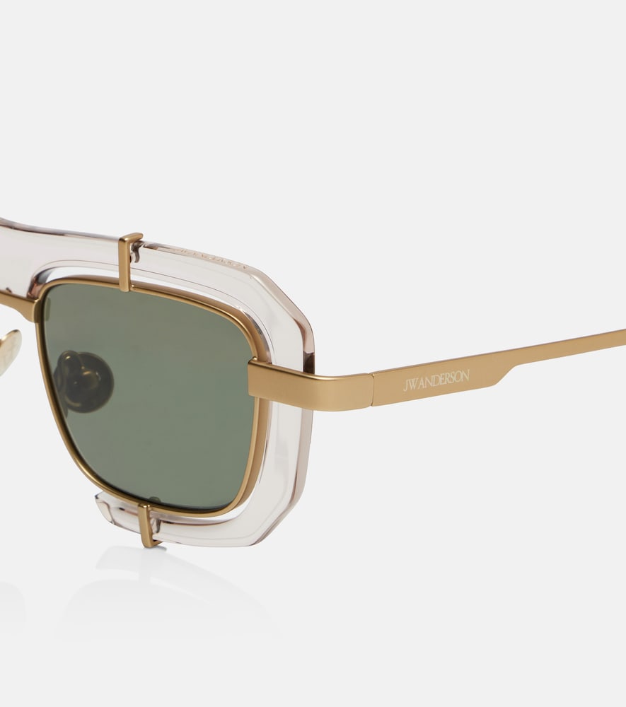  Jw Anderson Jw Anderson Rectangular Sunglasses 