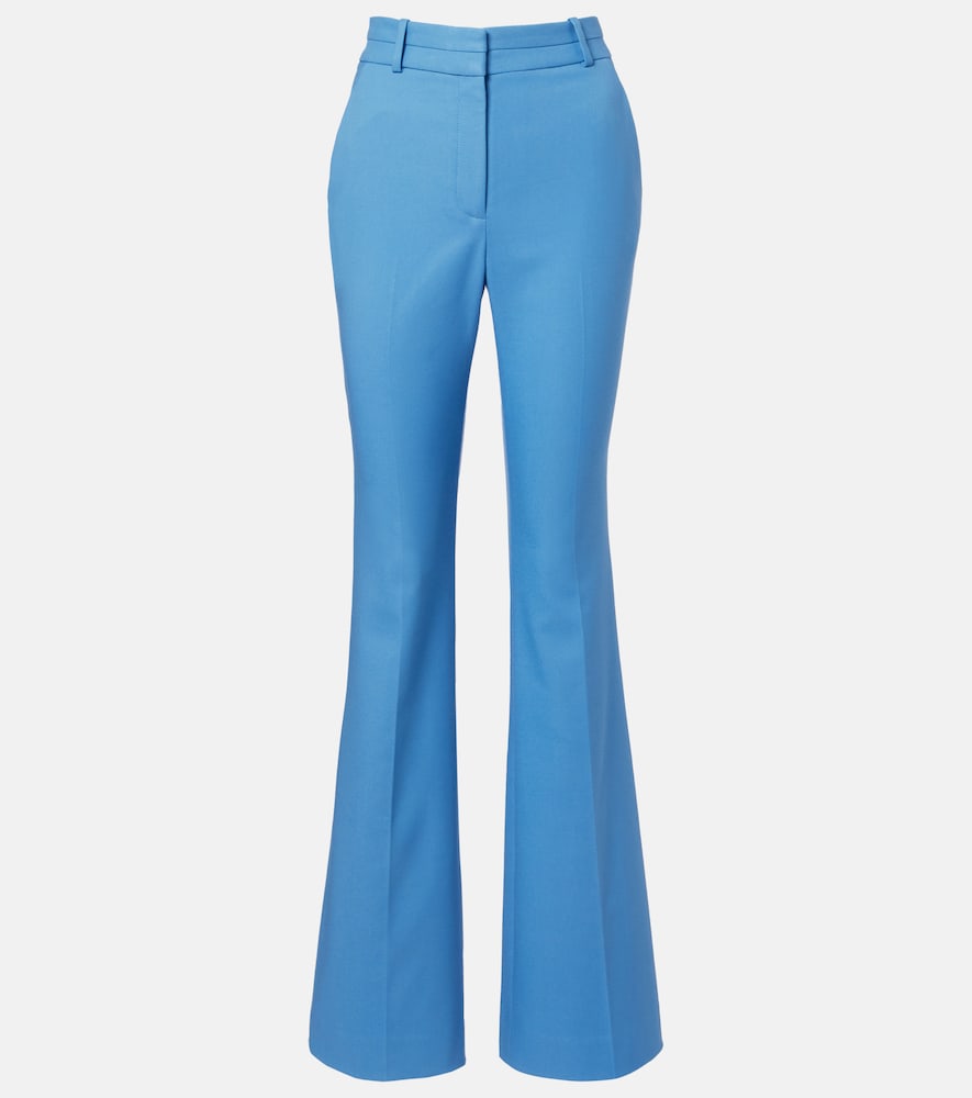 Veronica Beard Women's Blue Melvin Twill Flared Pants UK Size 4 - Mytheresa