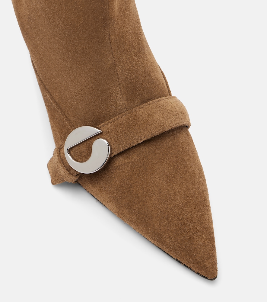  Coperni Coperni Ankle Boots Aus Veloursleder 