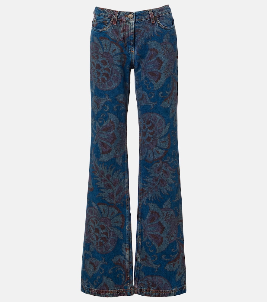 Etro Jean flare fleurs 474 €