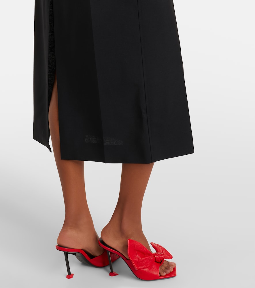  Givenchy Givenchy Wool And Mohair Skirtpants 