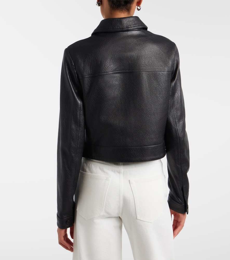  Frame Frame Veste The Small En Cuir 