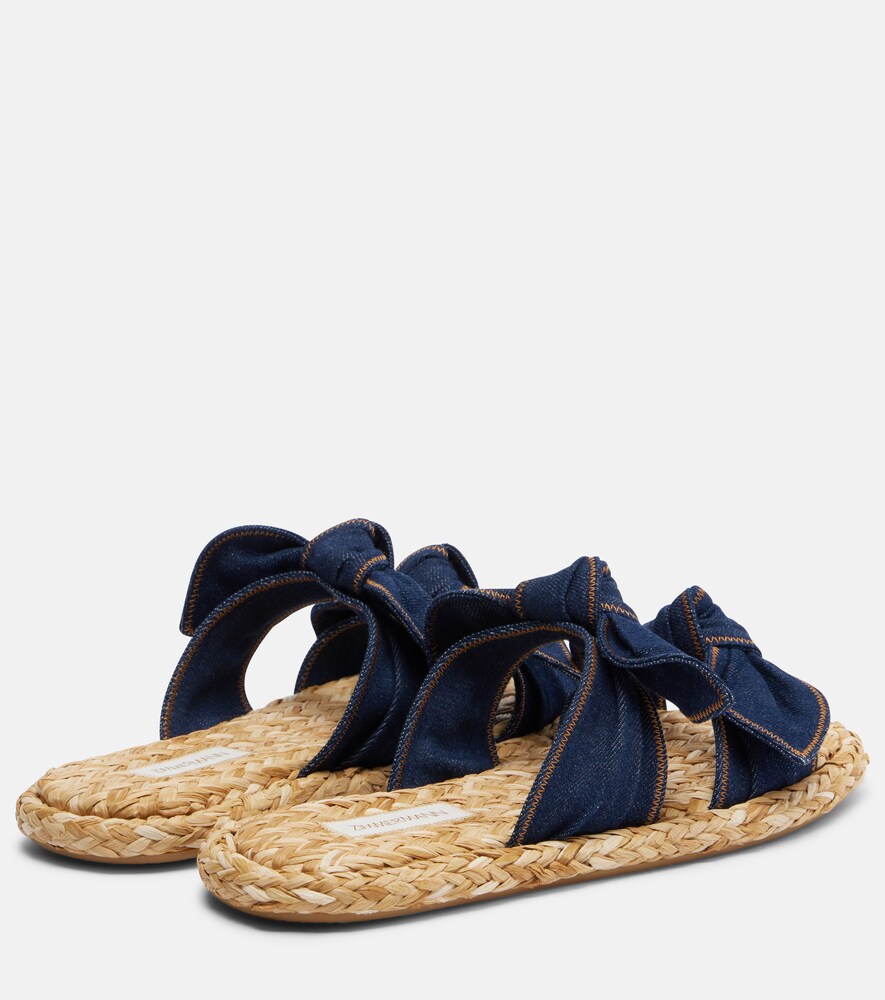  Zimmermann Zimmermann Carousel Denim Espadrille Slides 