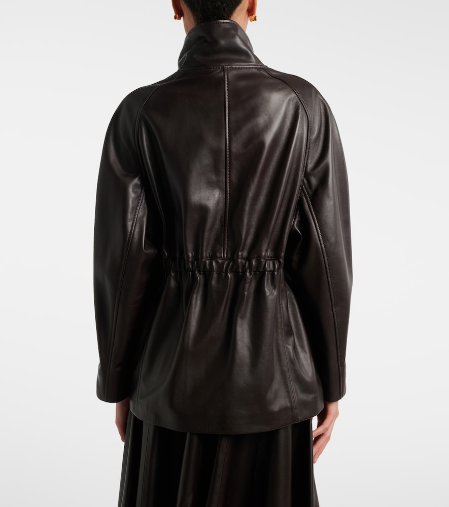  Nour Hammour Nour Hammour Quai Leather Jacket 