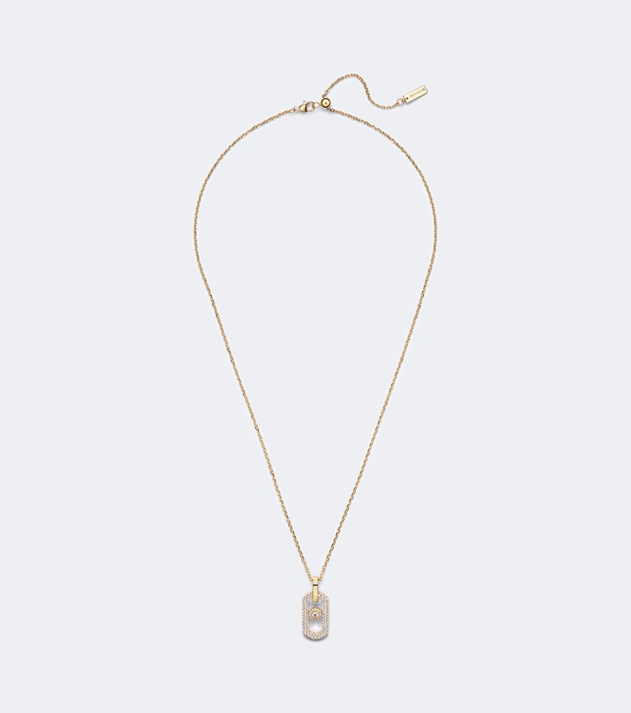 Messika So Move 18kt Gold Necklace With Diamonds