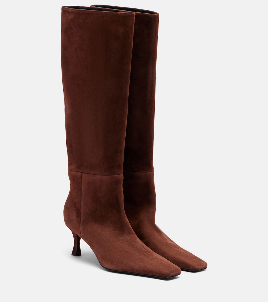 Stiefel aus Veloursleder