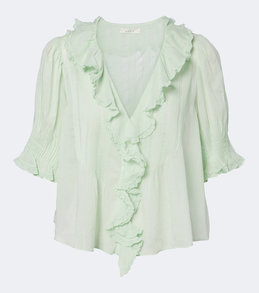 Den Top Henri en coton volants 300 €