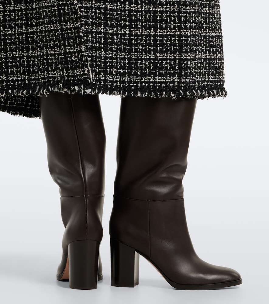 Leather Over-The-Knee Boots