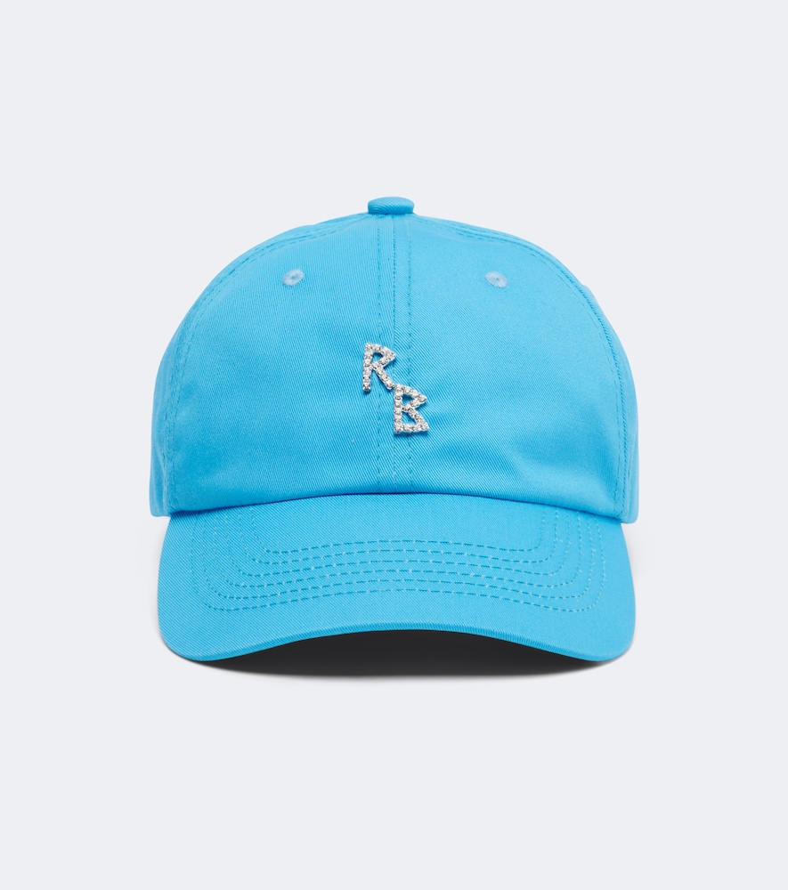 Cappello da baseball con logo e cristalli