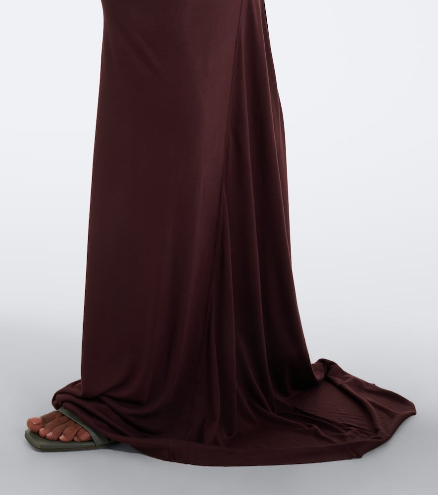Lilies Slip Jersey Maxi