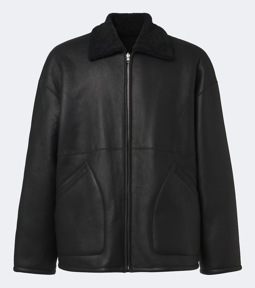 Auralee Giacca in shearling reversibile