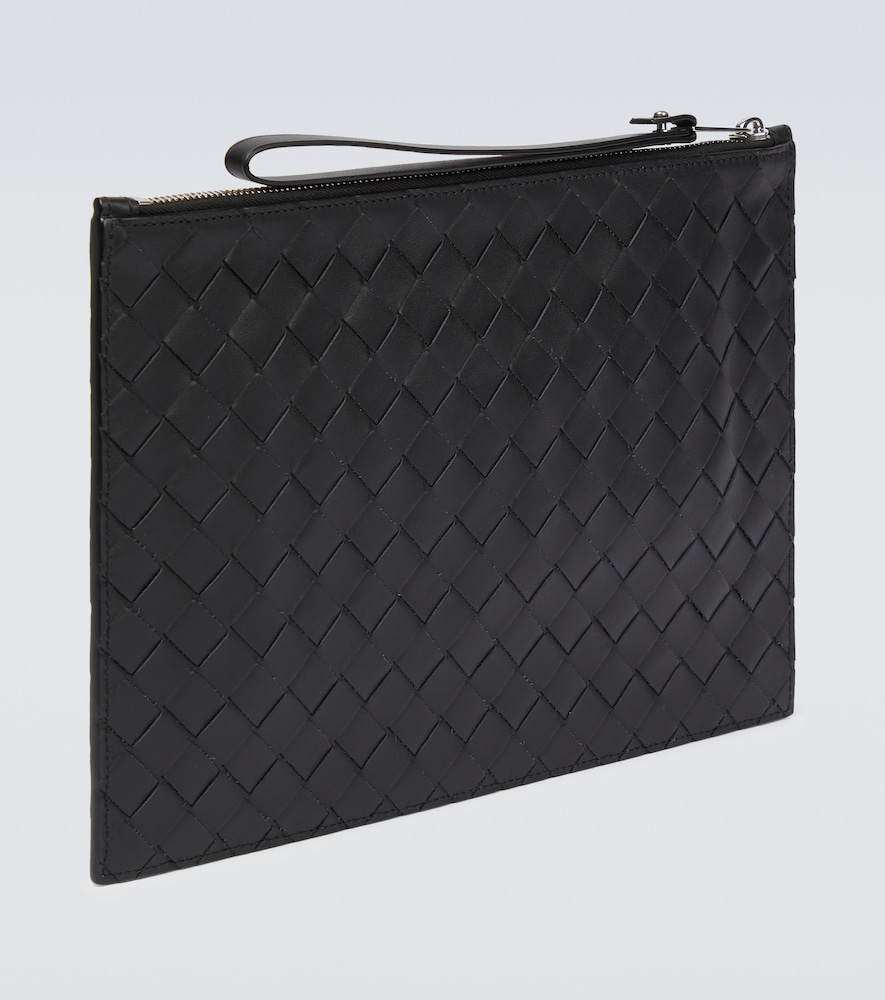  Bottega Veneta Bottega Veneta Etui Mit Riemen Intrecciato Large Aus Leder 