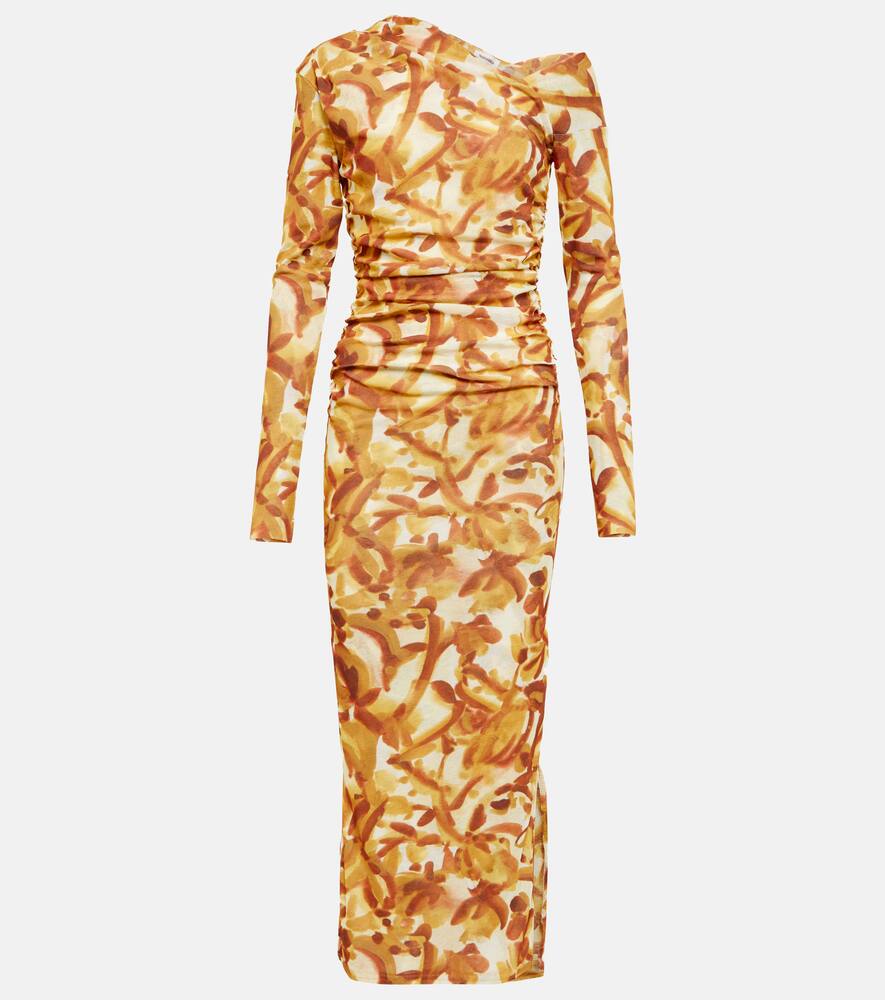 Nanushka Jasno printed jersey midi dress