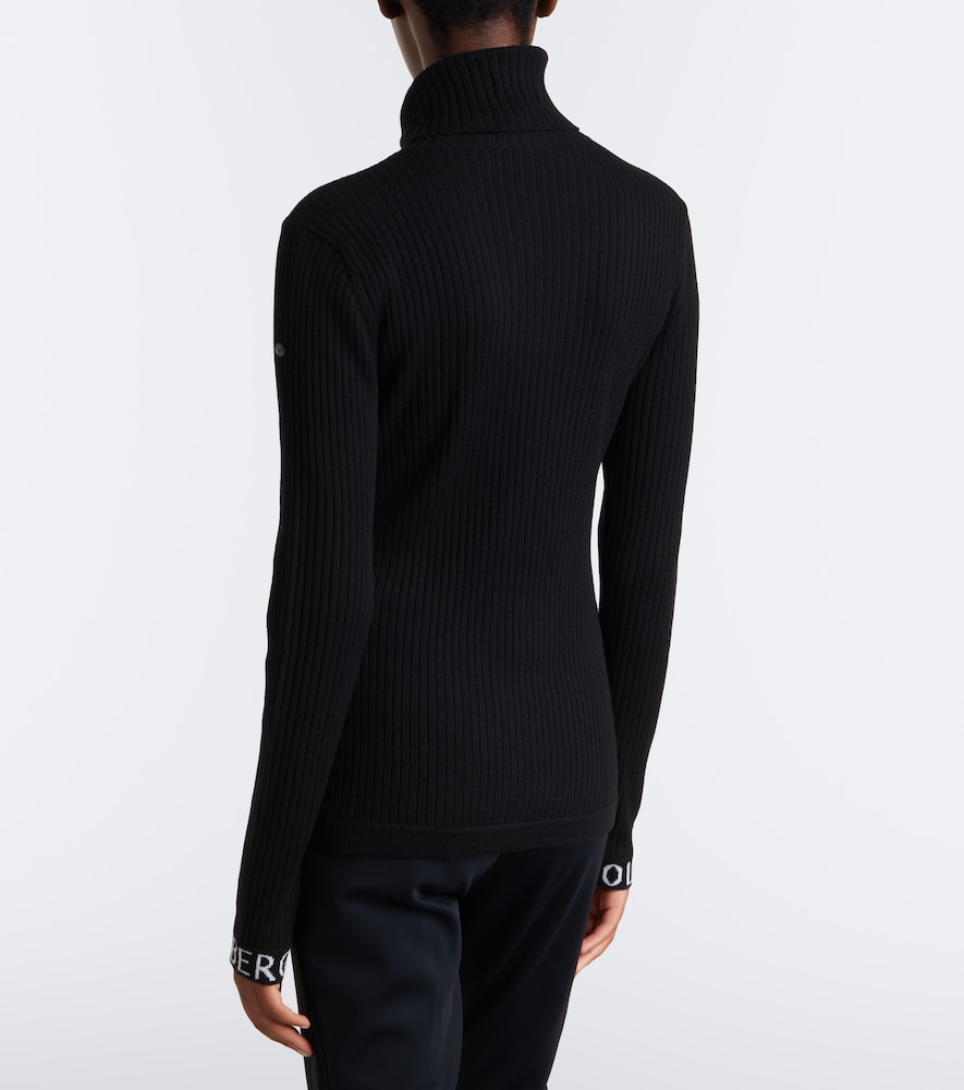 Mira Ribbed-Knit Turtleneck Sweater