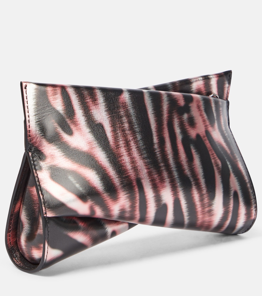  Christian Louboutin Christian Louboutin Loubitwist Small Leather Clutch 