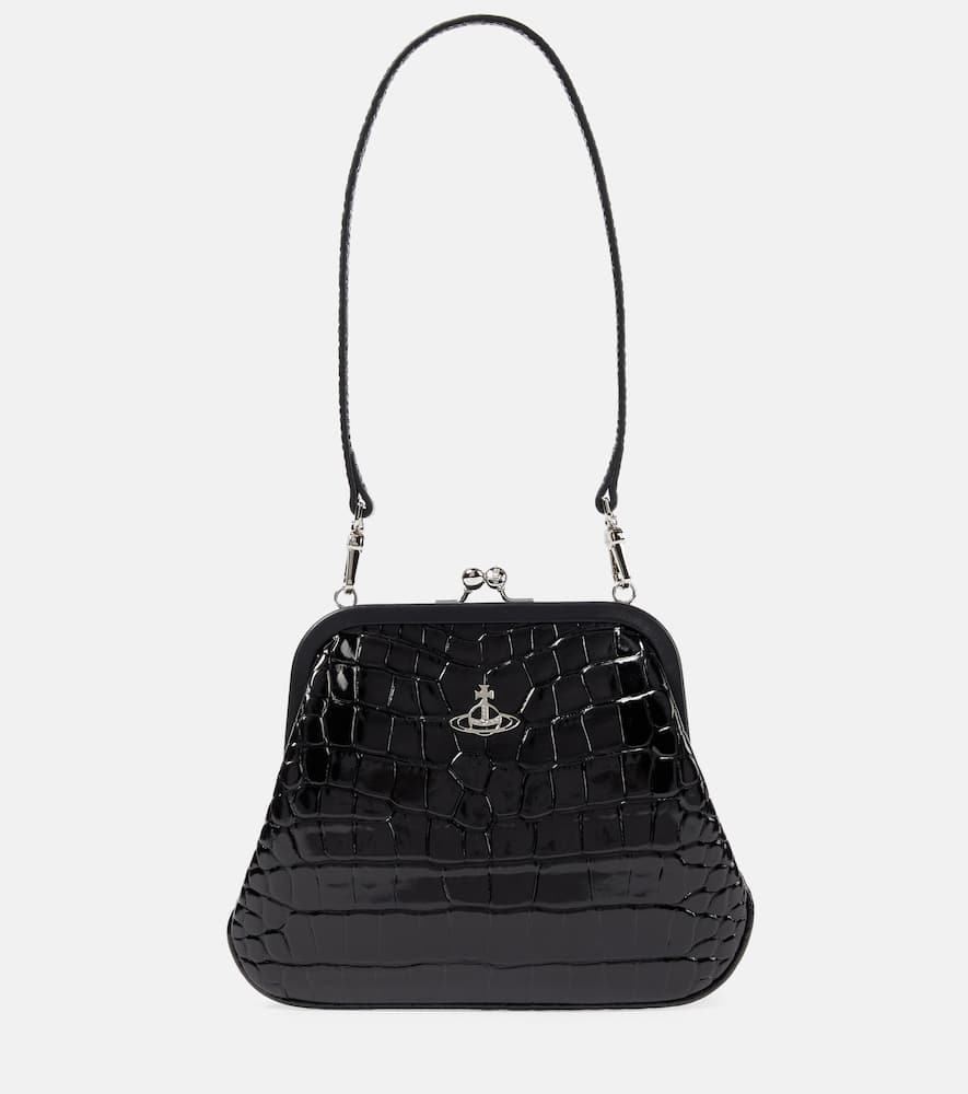 Vivienne Westwood Croc-effect leather tote bag