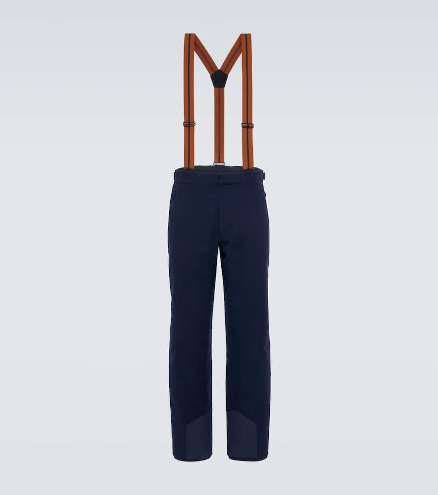 Cashmere ski salopettes