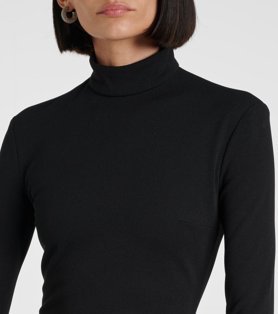 Solace London Viviana Embellished Gown In Schwarz