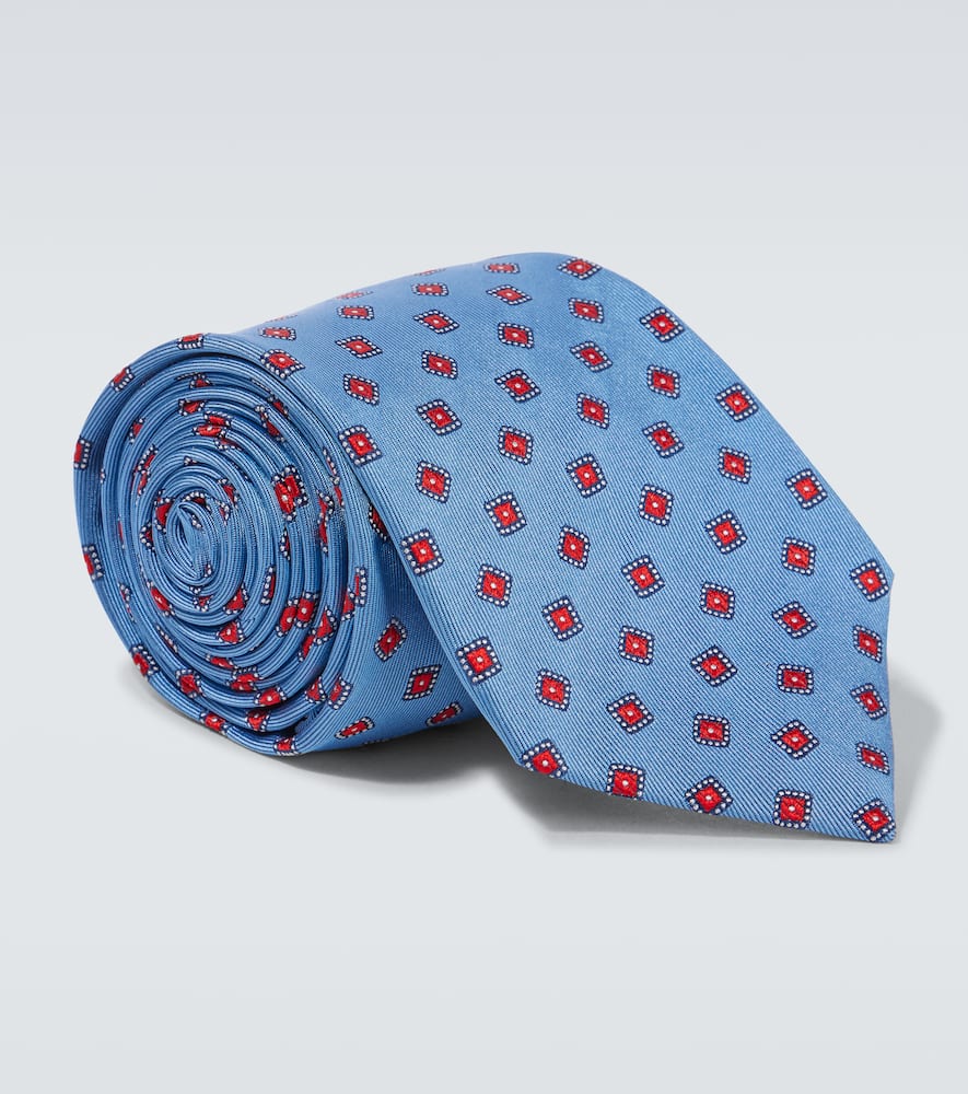Silk twill tie
