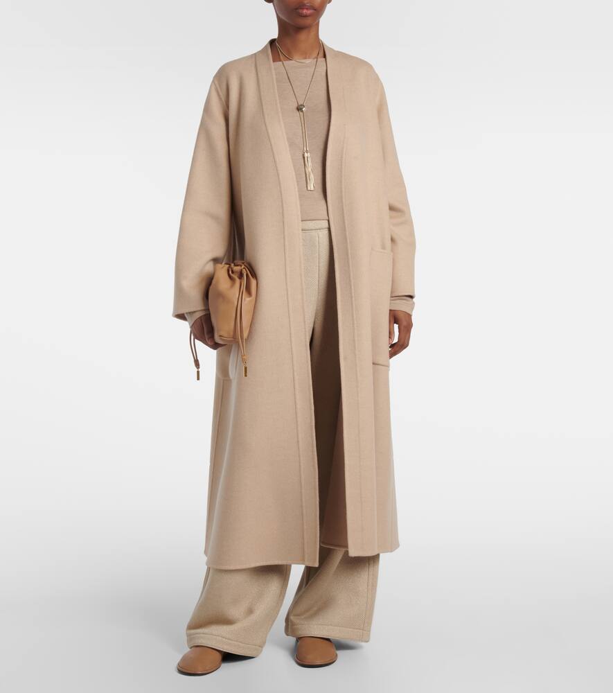 Max Mara Cashmere-blend Top In Beige