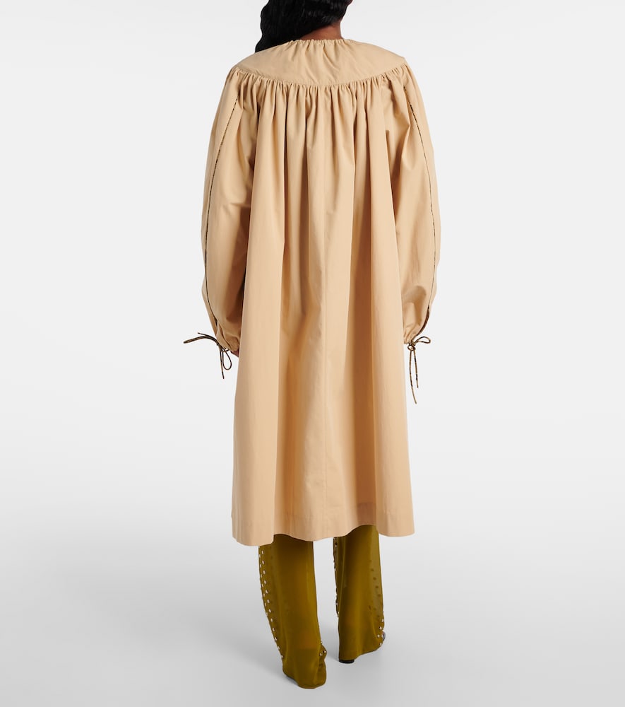  Dries Van Noten Dries Van Noten Mantel Aus Baumwollpopeline 