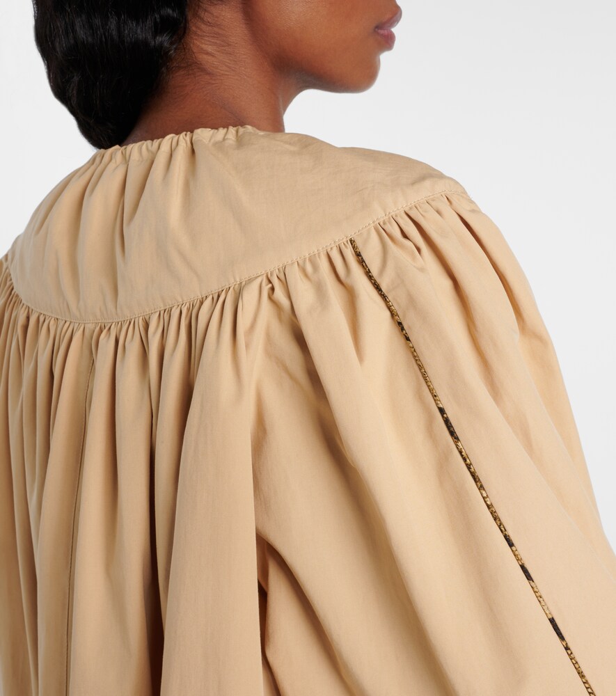  Dries Van Noten Dries Van Noten Mantel Aus Baumwollpopeline 