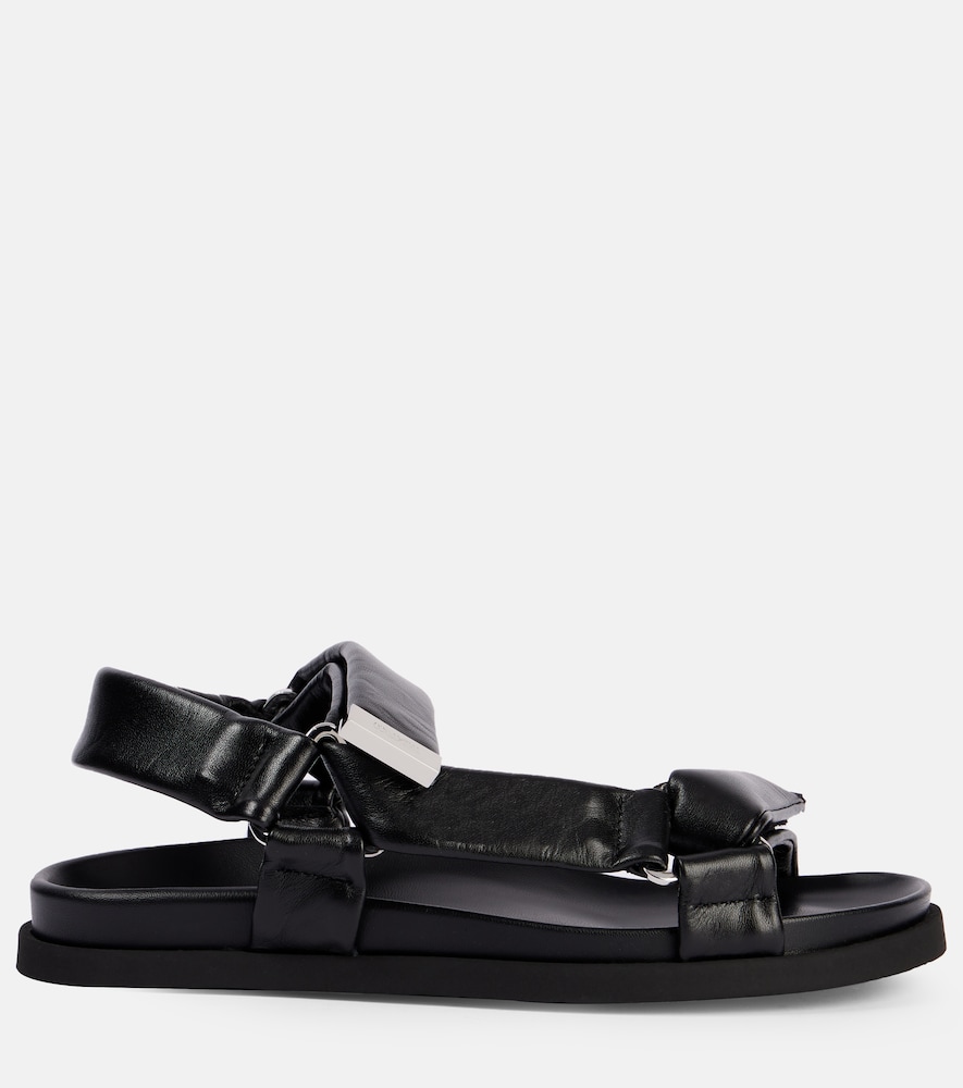  The Attico The Attico Salinas Leather Sandals 